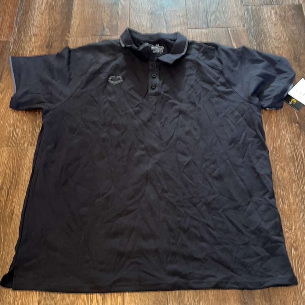Evo Shield Men's GRANDSTAND POLO NWT 3XL Black